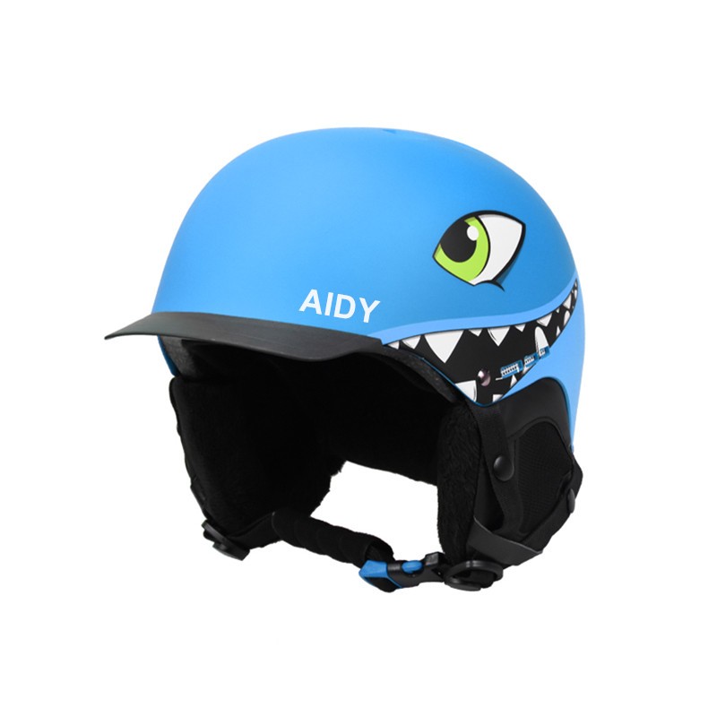 Colorful Decal Custom Unisex Snow Snowboard Helmet with Peak for Man Women Skiing Snowmobile Snowcat Sport Equipment Protector