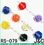 colorful Resin stone with cups to sew on shoes/bag/for jewelry