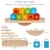 Import Colorful Wooden Counting Stacker balance Number Blocks Early Mathematics Learning Educational Toys for Kids from China