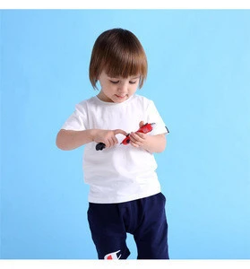 Comfortable Kids Clothes Summer OEM Pattern Tops Baby Girls Boys T shirt