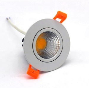 Commercial lighting fixture recessed led driverless downlight adjustable dimmable led downlight 5w 7w 10w 12w 15w 20w