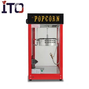 Commercial popcorn gas machine