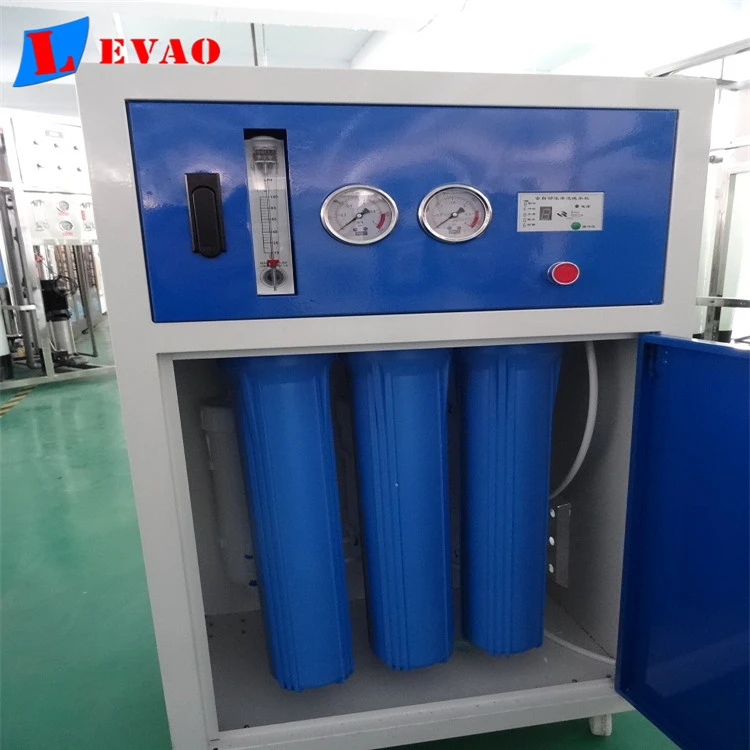 Commercial pre filter water treatment tank for RO drinking water purification system