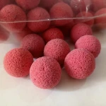 Common used in daily life pipe machines cleaning rubber foam balls
