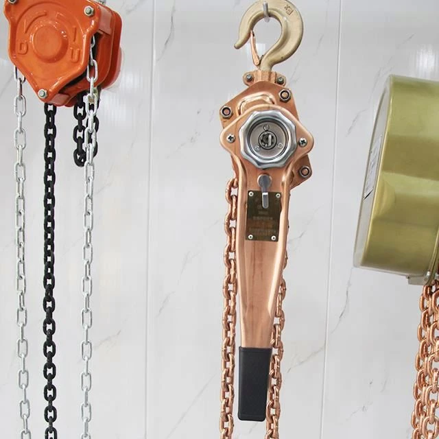 Competitive Price Good Quality 1.5Ton industrial column swing lifting chain Explosion - proof Lever Hoist