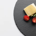 Complements any Tabletop by Stow Green Sparkling dinner tableware food and fruits serving tray board slate plates dishes