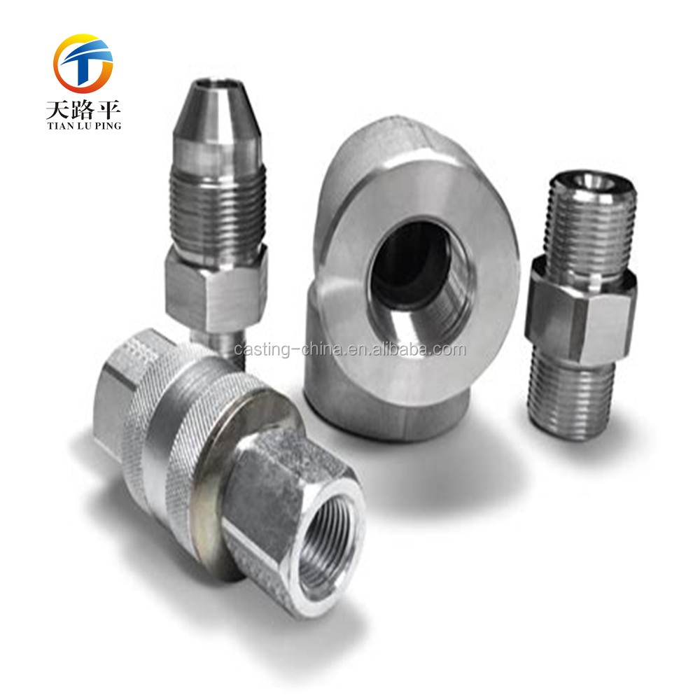 Construction Pipe Fittings 304 or 316 Stainless Steel Coupling Female EQUAL Hexagon Casting