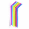 Cool Heat Resistant softy Silicone Rubber Drinking Straw