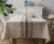 Import Cotton Linen Tablecloth Dust-Proof Table Cover for Kitchen Dinning Tabletop Decoration (Rectangle/Oblong) from China