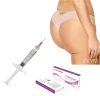 Cross-linked injectable hyaluronic acid dermal filler for injection buttock breast expansion