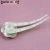 Import Crystalmood Cellulose Acetate 2-Prong Hair Stick Fork with Flower Ivory from China