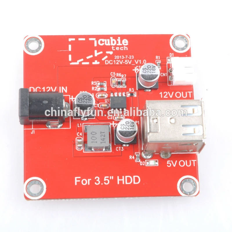 Cubieboard Cubietruck 3.5 Inch Hard Disk Drive HDD Addon Package Subboard 3.5&quot;