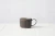 Import Cups  saucers  reactive glaze black mug handmade ceramic coffee mug latte cup coffee mugs teapots kitchen dinning from China