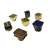 Import Custom 15mm Zamac Metal Perfume Bottle Cover Lids with Pump Sprayer Luxury Creative Metal Caps from China
