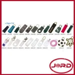 Custom brand logo different shape silicone zipper pull,rubber zipper slider for handbag/clothing