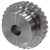 Import Custom CNC machining stainless steel timing pulley from China