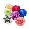 Custom colors wedding party brooch travel dancing decoration flower hair clip