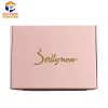 Custom fancy design attractive price collapsible corrugated paper clothing packaging box