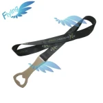 Custom Funny Ribbon Lanyards Print Gift with Water Bottle No MOQ