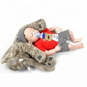 Custom Giant Elephant Baby Pillow  Soft Plush Diy Animal Shaped Pillow Soft  Plush  Diy Animal Shaped Pillow
