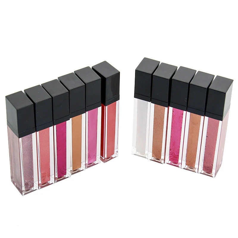 Custom Glitter lipgloss Private Label wholesale waterproof Moisturizing Lip Gloss vendor OEM