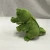Import custom green crocodile plush toys hand puppets from China