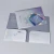 Import Custom Logo 0.35mm Thickness White Scrub PP Material Two Pocket  Presentation Folder from China