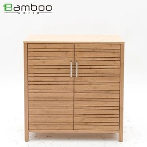 Custom Luxury Bathroom 2 Floor Bamboo Bath Cabinet