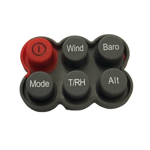 Buy Custom Made Long Life Electronic Silicone Rubber Button Keypad from ...