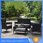 custom printed Folding 4pcs small sofa set