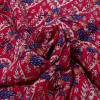 Custom Style Digital Printed Cotton Flower 100% Tencel Fabric For garment