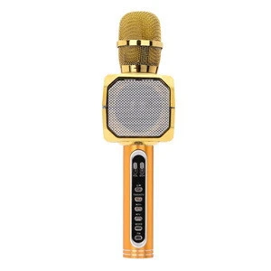 Custom Wholesale High Quality Karaoke Blue tooth Microphone  For Android