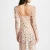 Import Customize bling bling sequin lace high slit long sleeve prom dress from China
