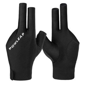 Customized Accessories Shooting Snooker Pool Stick Cue Gloves Billiards 3 Fingers Gloves for Children