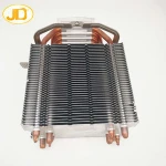 Customized aluminum High-efficient Copper Pipe Heat Sink for CPU