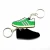 Import Customized Lovely  Mini Tennis  Shoes Shape Soft 3D Pvc Keychains from China