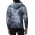 Import Customized mens tie-dyed sweater neutral moire knitted hooded pullover from China