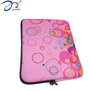 Customized Neoprene Business Computer Sleeve Pouch Laptop Bag With Handle Insulated Waterproof Laptop Cover Case With Logo