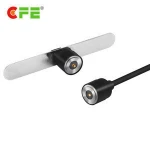 Customized tablet computer male and female magnetic usb charging cable