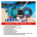 Customized Vacuum Head Pool Manual Suction Machine Pool Skimmer Cleaning Brushes For Swimming Pool