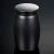Import Customized Wholesale Funeral Supplies Zinc Alloy Black Coated Pet Human Ashes Urns Cremation from China