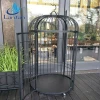 Decorative steel iron type big bird and pet cage large animal cage for animals