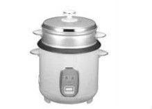 deluxe rice cooker, stainless steel surface, automatic cooking