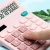 Import Desktop Calculator 12 Digit Large LCD Display  Office Calculator, Dual Power Electronic Calculator(Pink and Blue) from China