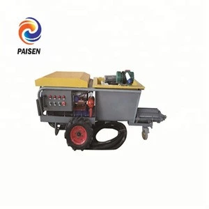 diesel motor /220v automatic machine to spray mortar/sand cement/gypsum/paint sprayer machine