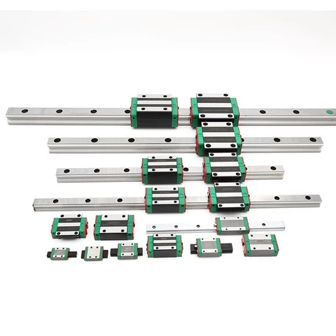 Different Size Stainless Steel Linear Slide Guide Bearing Auto-mation System High Accuracy with Block Bearing 1.5 Years Provided