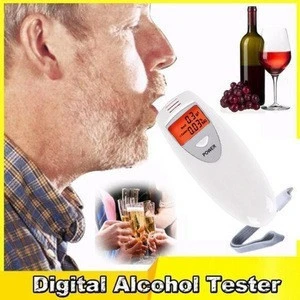 Digital Alcohol Breath LCD Breathalyzer Analyzer Tester Detector Testing Fast