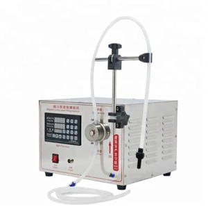 Digital Control Semi-auto liquid ink filling machine/gear pump liquid filling machine magnetic pump filler