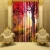 Import Digital print 3D curtain with attached valance from China