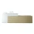 Import Dious L shape front reception counter modern white 2.4m office reception desk from China